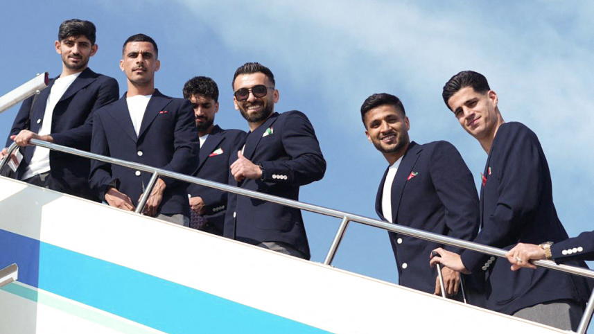 Iran World Cup team heads to Mexico as US visa row rages