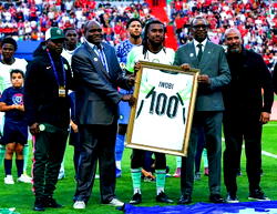 Full list of Super Eagles players with 100 caps as Iwobi achieves feat