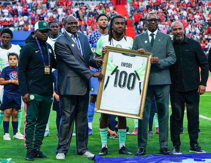 Complete roster of Nigerian footballers who have reached century milestone as Iwobi joins exclusive club