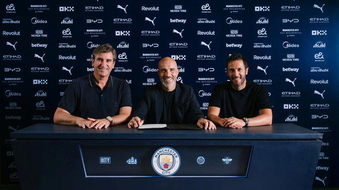 Enzo Maresca unveiled as new Man City manager