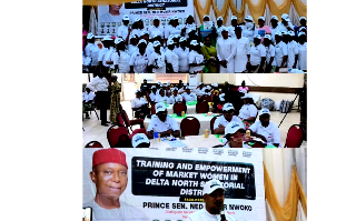 Ned Nwoko empowers 500 Delta women, youths with grants, POS machines
