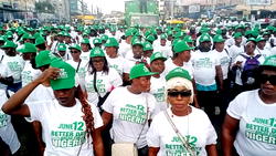 June 12: Coalition storm Lagos streets in peaceful protest against insecurity, others