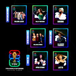 4 Nigerian artistes on official album for 2026 World Cup