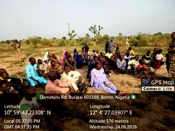 Troops rescue 53 hostages, foil terrorists’ attack in Borno