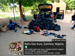 Army intercepts terrorist logistics supplier, recover 150 combat boots in Zamfara