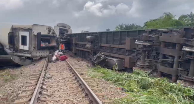 Senator Dafinone, ex-Delta SSG Ukah not on derailed train, NRC clarifies