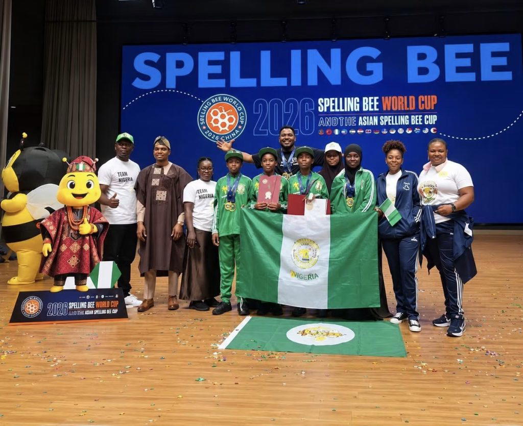 Nigerian students emerge champions at 2026 Spelling Bee World Cup in China