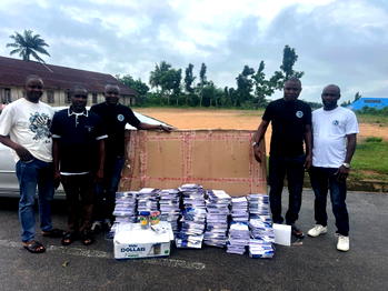Group gifts 1,500 pupils learning materials in Ugep
