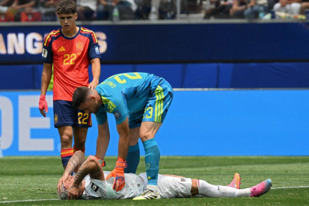 Unai Simon sets record as first goalkeeper to play 519 World Cup minutes without conceding