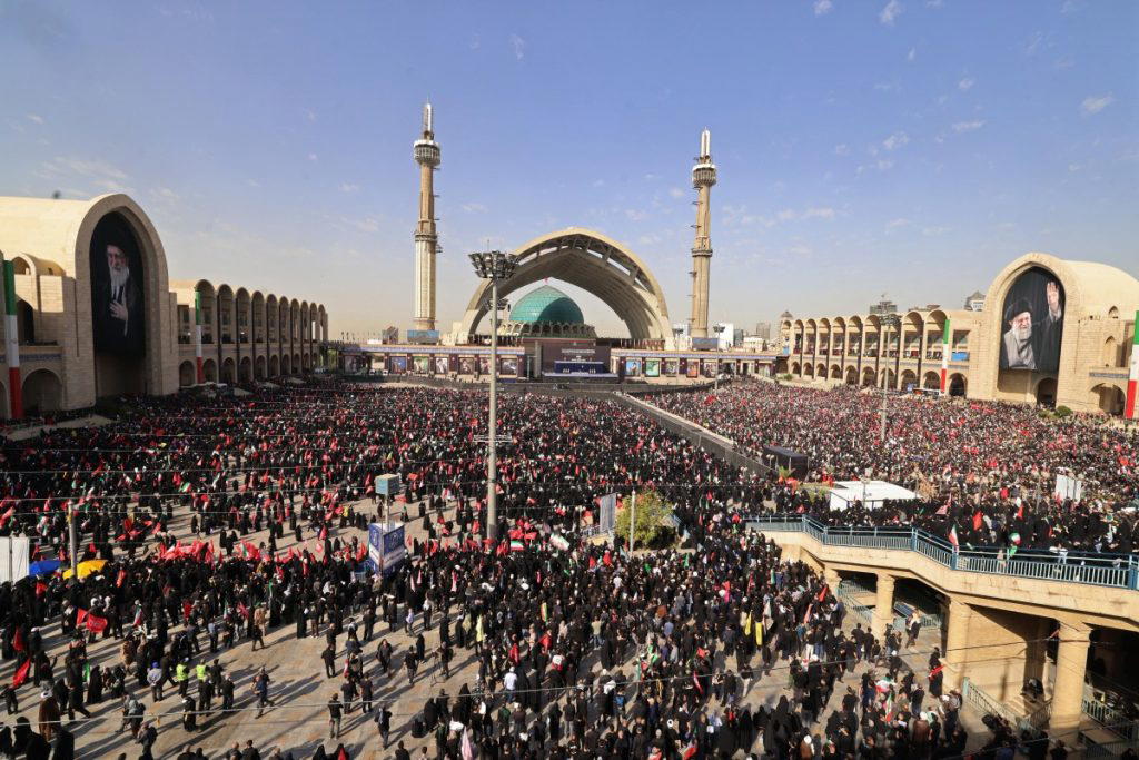 Huge crowds gather as Khamenei funeral ceremonies begin in Iran
