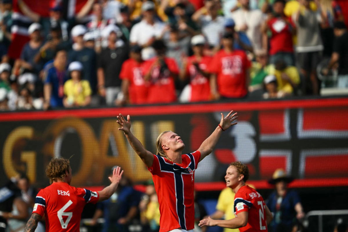 Haaland scores brace to dump Brazil out of World Cup