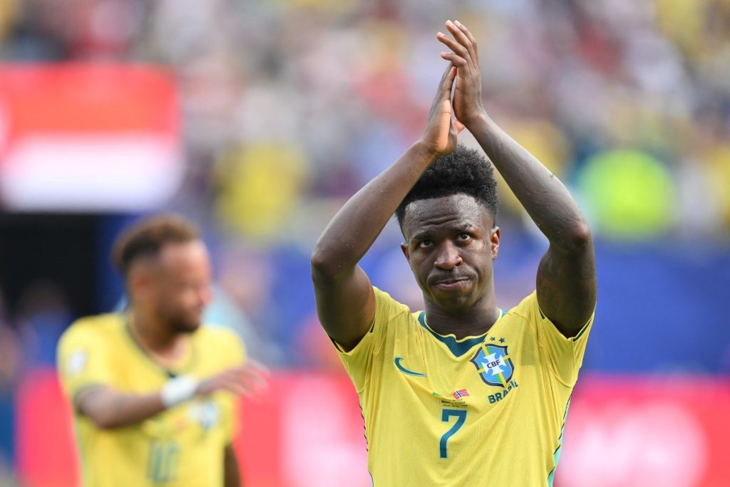 Vinicius explains his decision not to take Brazil's penalty against Norway