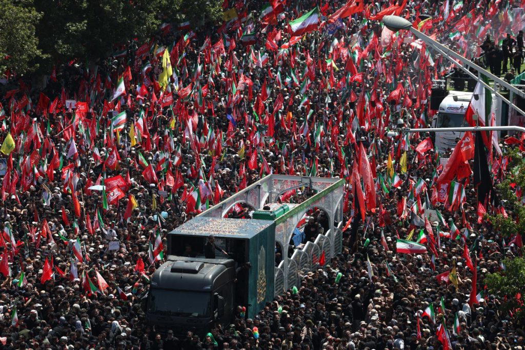 Khamenei's funeral procession starts in Tehran with large crowds anticipated
