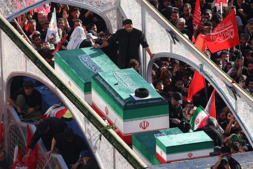 Iran lays former Supreme Leader Khamenei to rest in his birthplace