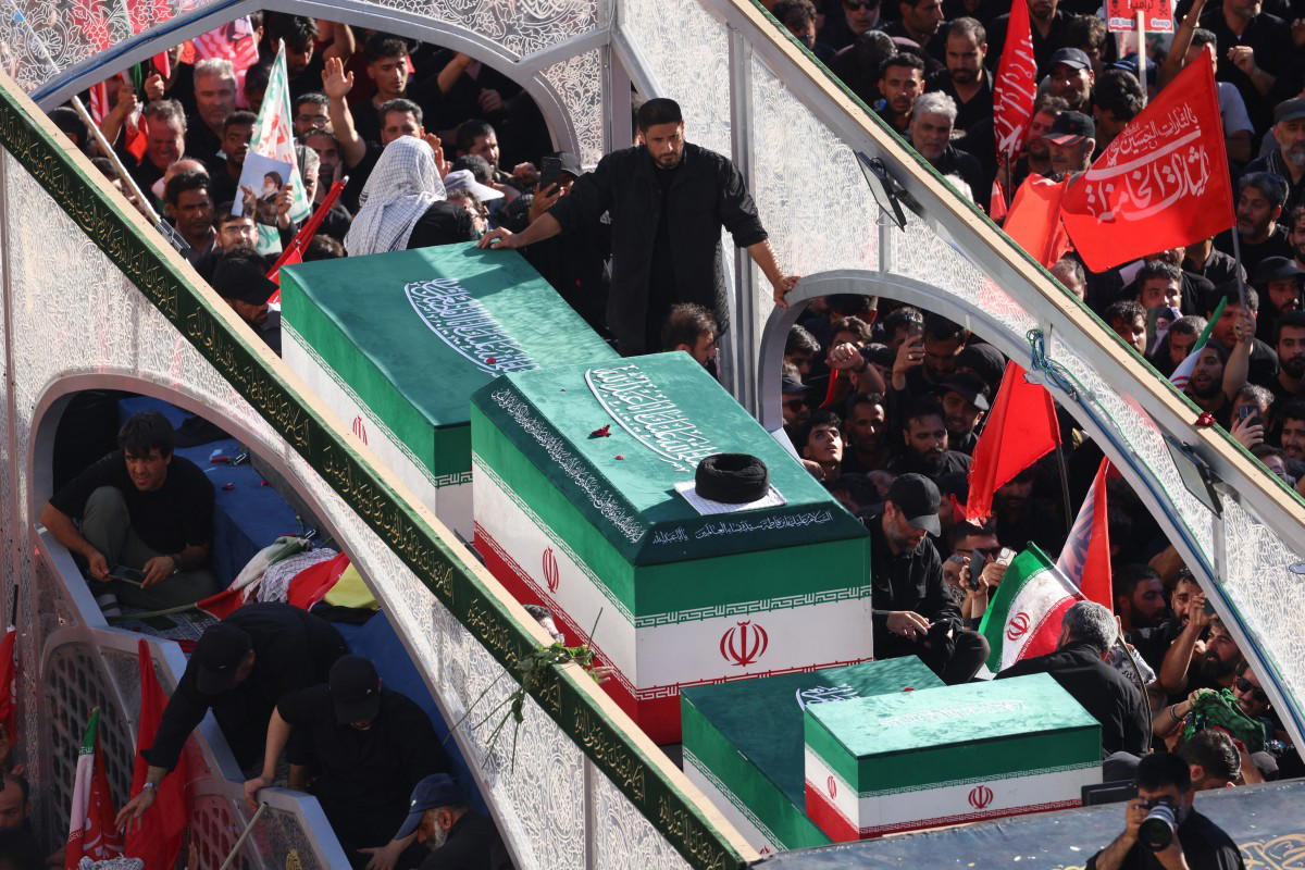 Iran buries former supreme leader Khamenei in hometown