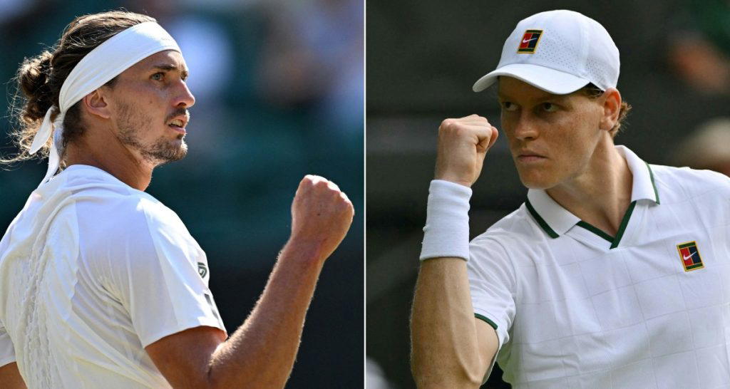 Defending champion Sinner set to compete against rejuvenated Zverev in Wimbledon final