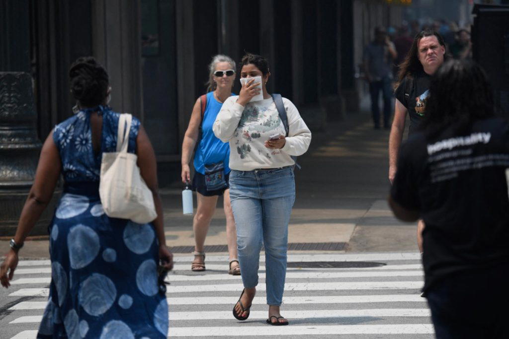 Wildfire smoke engulfs millions in US ahead of World Cup final