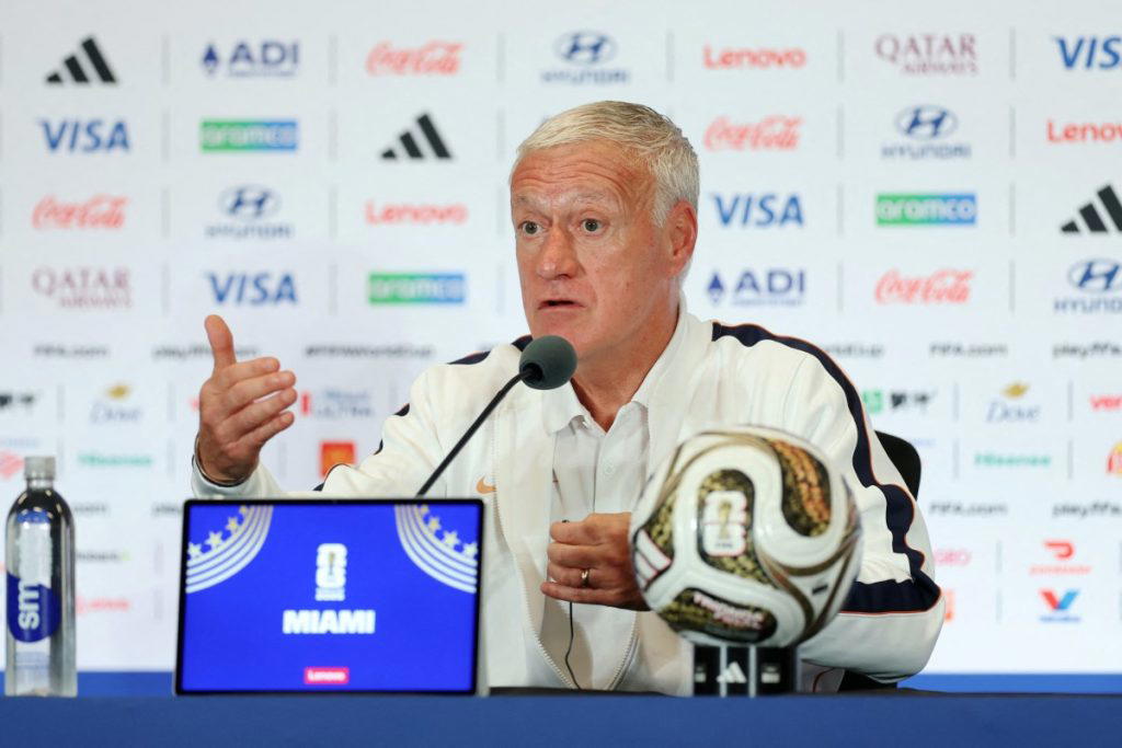 Deschamps expresses fondness for French team before upcoming match against England