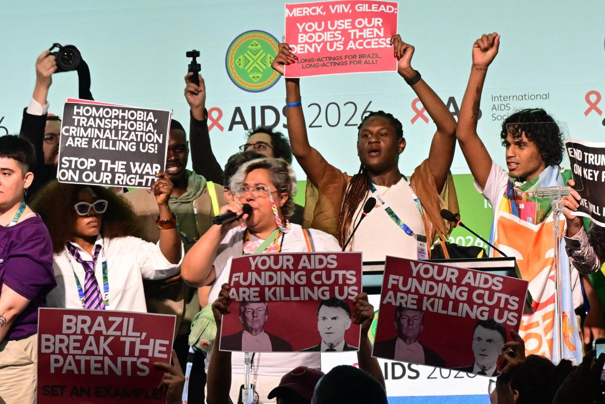 US admits error after flawed Africa map shown at AIDS conference