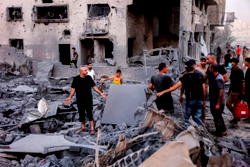 Israel army strikes Gaza mosque, says used for Hamas ‘weapons storage’