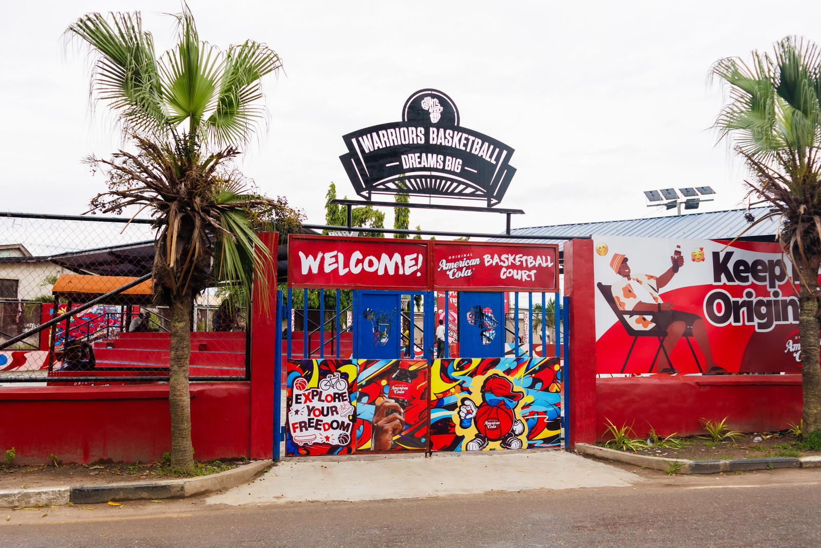 From Court to Culture: Ilupeju's New American Cola Basketball Court