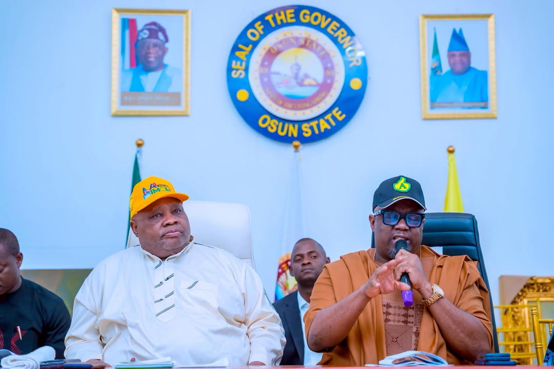 Adeleke, Accord leaders adopt Tinubu as 2027 candidate