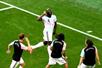 Victorious Belgian footballers troll Trump with YMCA dance
