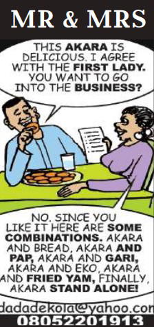 Cartoon: Obtain work permit from Iya Alakara-General