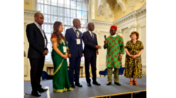 Samuel Onuigbo inaugurated GLOBE Legislators President at UK Parliament