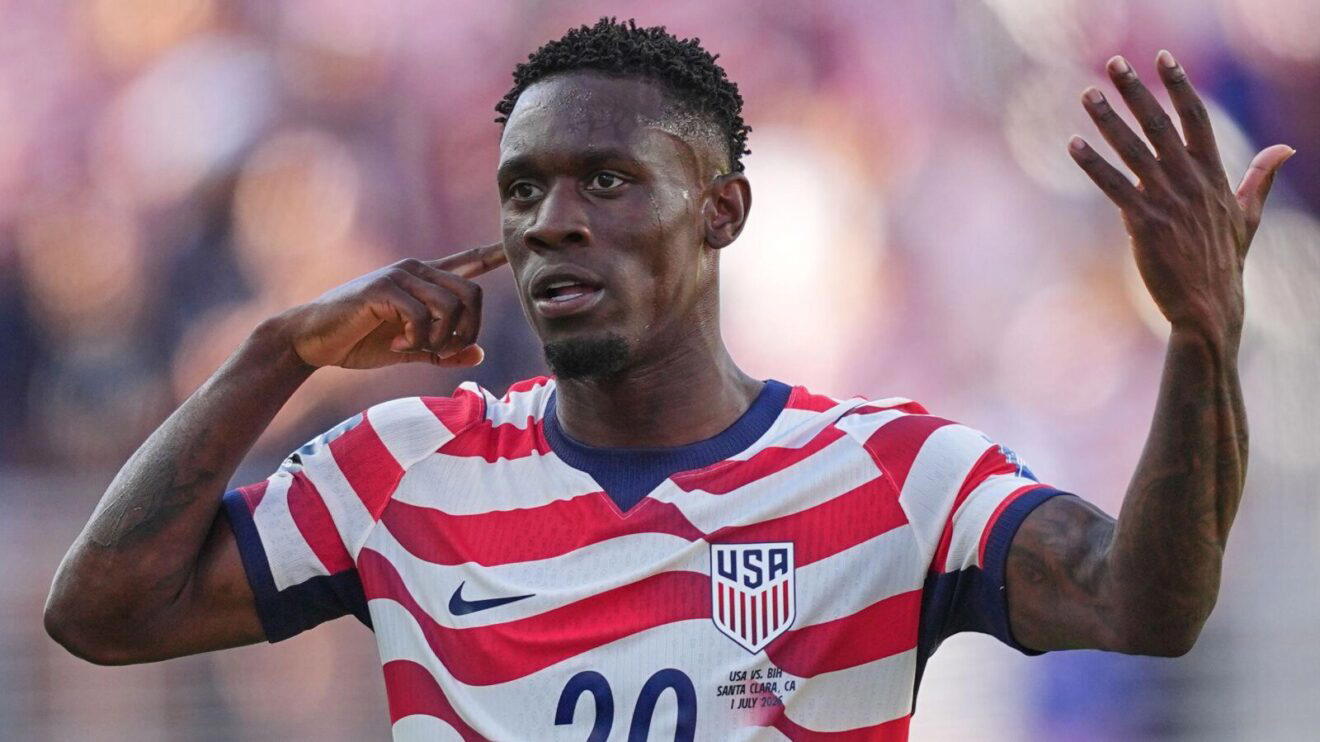 USA’s Balogun free to play in next match after red card suspended