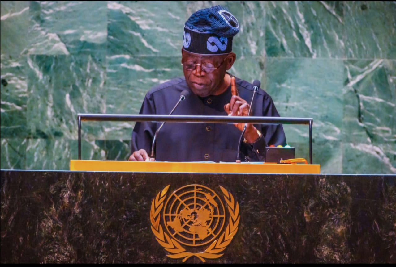 Tinubu to UN Member States: Include UN charter preamble in your constitutions