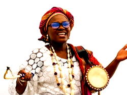 Nigerian Talking Drummer Kira Africa spotlights African culture in Scotland