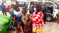Photos: One dead as Police rescue kidnapped Ekiti CAC worshippers