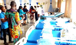 UPU PG, Gam hails Ohio Chapter North America over donation of medical equipment to Delta hospital