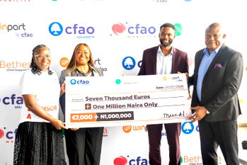 Winpart by CFAO, CFAO Solidarity assist Bethesda Child Support Foundation as part of community impact initiative