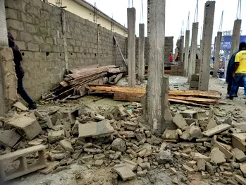 LASBCA partially demolishes illegal structures in Surulere