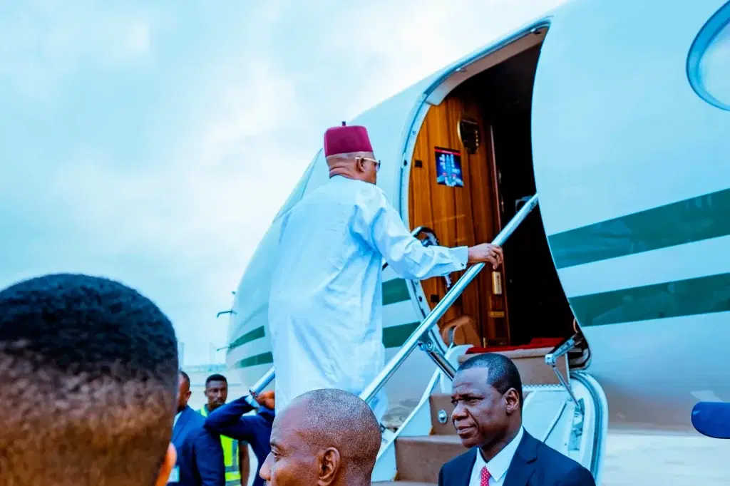 Shettima leaves Abuja to attend ECOWAS summit in Freetown