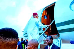 Shettima departs Abuja for ECOWAS summit in Freetown