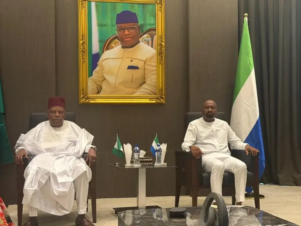 Shettima lands in Lungi, Sierra Leone for the 2026 ECOWAS mid-year summit