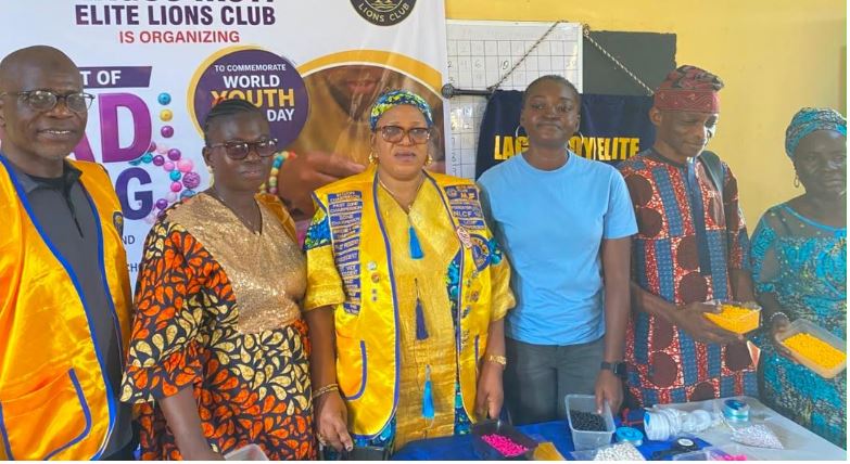 World Youth Skills Day: Lagos Ikoyi Elite Lions Club trains pupils on bead making