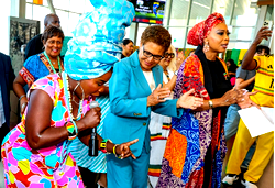 Jemiriye’s African welcome moves Los Angeles Mayor at FIFA World Cup Fan Zone