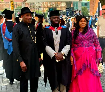 Jonathan’s son graduates from UK varsity