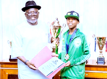 Delta celebrates Spelling Bee world champion, Master Great Okediachi
