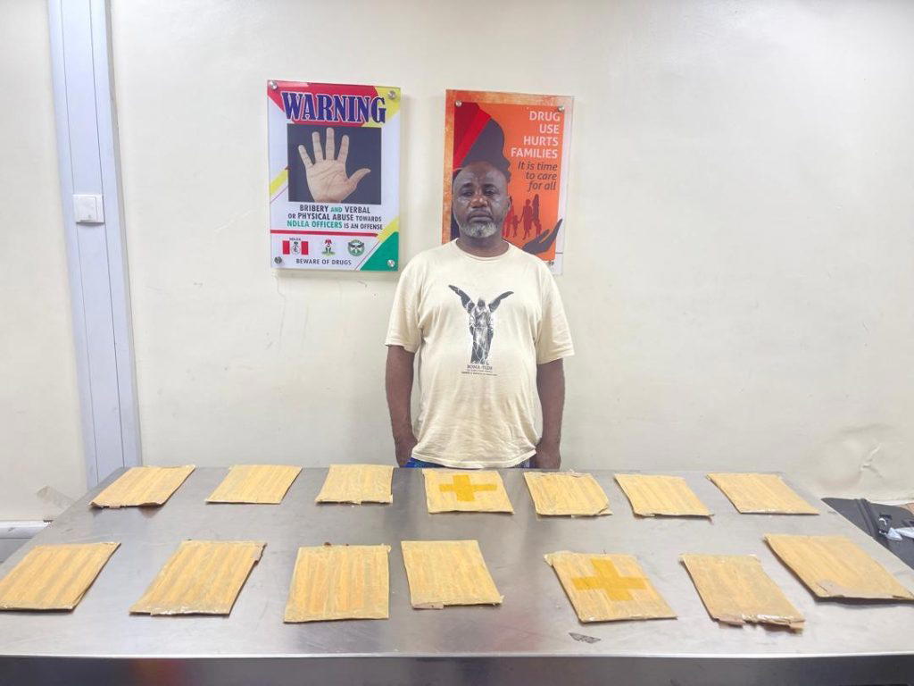 NDLEA arrests Lagos businessman over UK cocaine plot