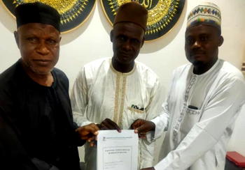 Nurudden Muhammad collects ADP nomination form for Kano North Senate race