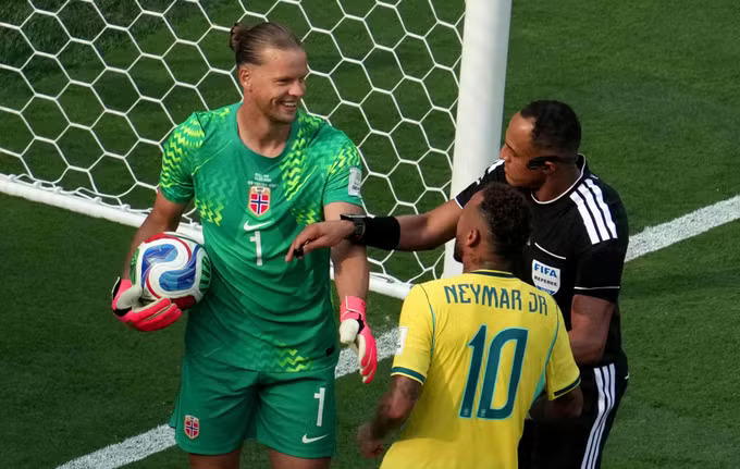 2026 World Cup: What Neymar told Norway goalkeeper, Nyland during penalty kick