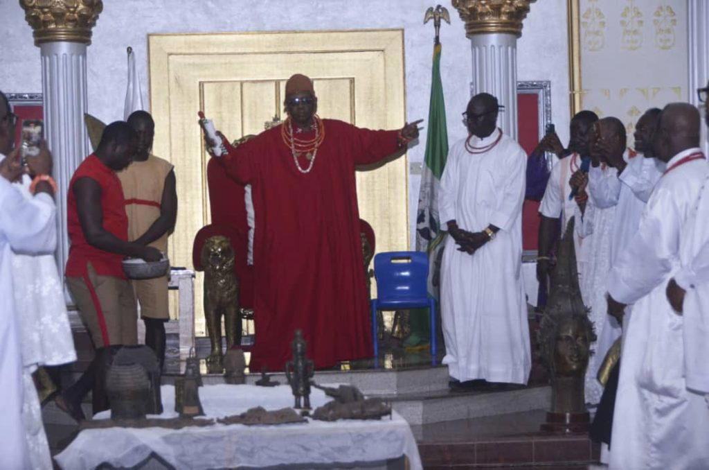 Oba of Benin reclaims 18 stolen artifacts after a century and a quarter