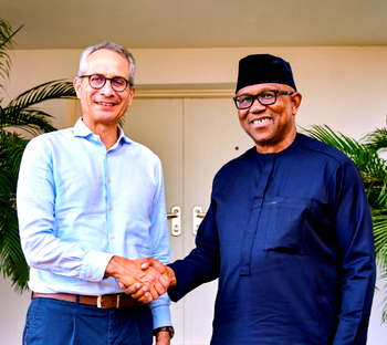 Photos: Peter Obi meets Swiss Ambassador, seeks stronger partnership on poverty reduction others