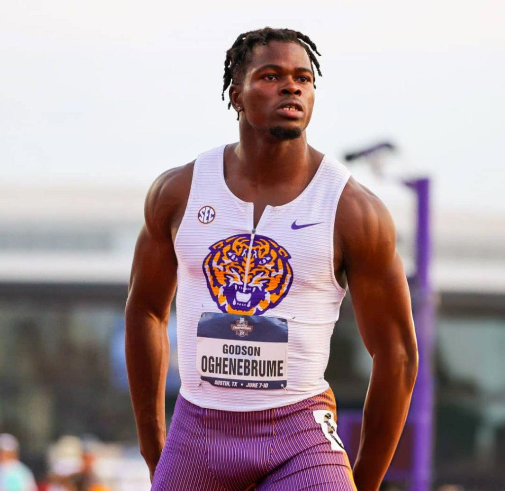 Nigerian sprinter, Oghenebrume jailed 27 months in US for illegal firearm possession