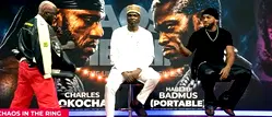 Celebrity Bout: Portable, Charles Okocha trade words at boxing face-off